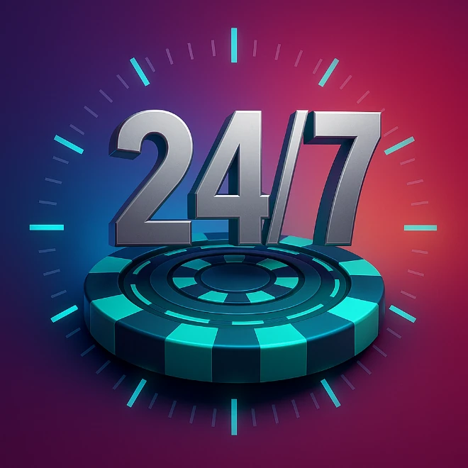Una computadora portátil en soporte técnico 24/7