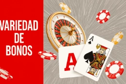 cartas, ruleta e inscripción: Variedad de bonos
